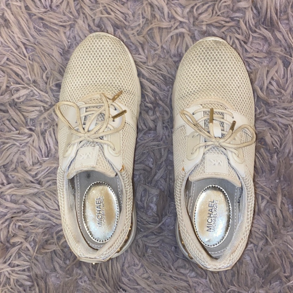 Michael Kors Beige Sneakers